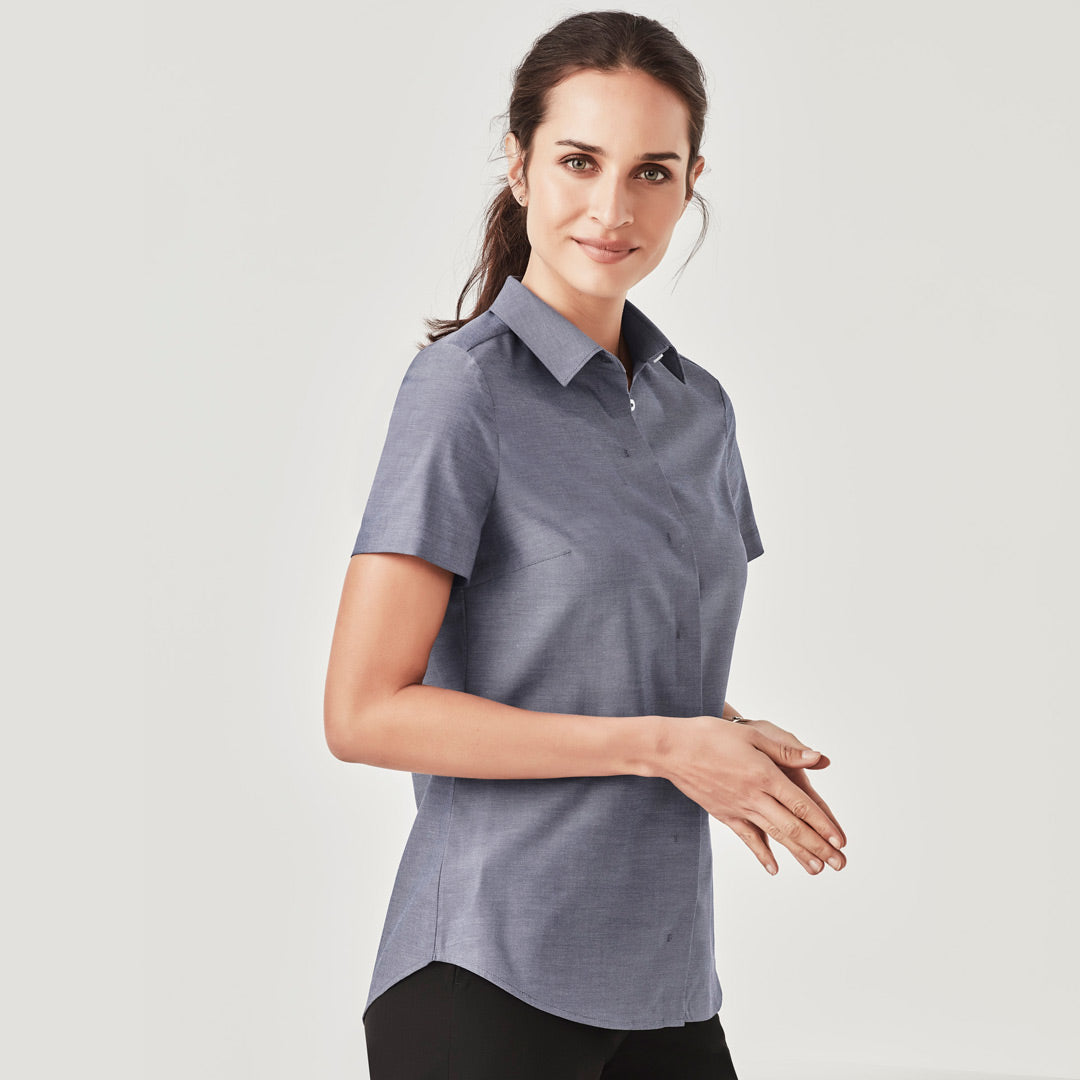 House of Uniforms The Charlie Shirt | Ladies | Short Sleeve Biz Corporates