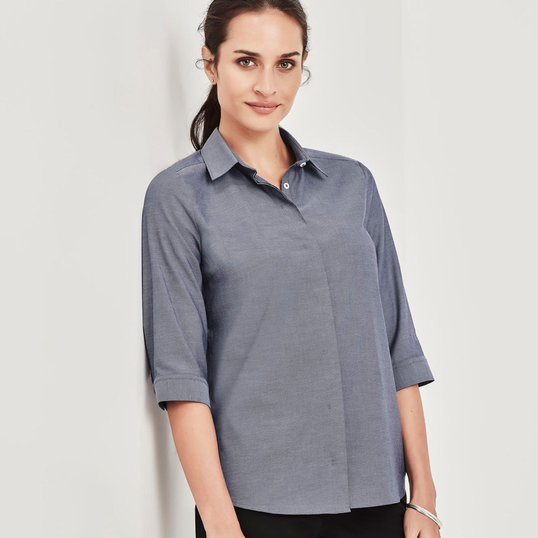 House of Uniforms The Charlie Shirt | Ladies | 3/4 Sleeve Biz Corporates