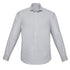 House of Uniforms The Charlie Shirt | Slim Fit | Mens | Long Sleeve Biz Corporates Silver