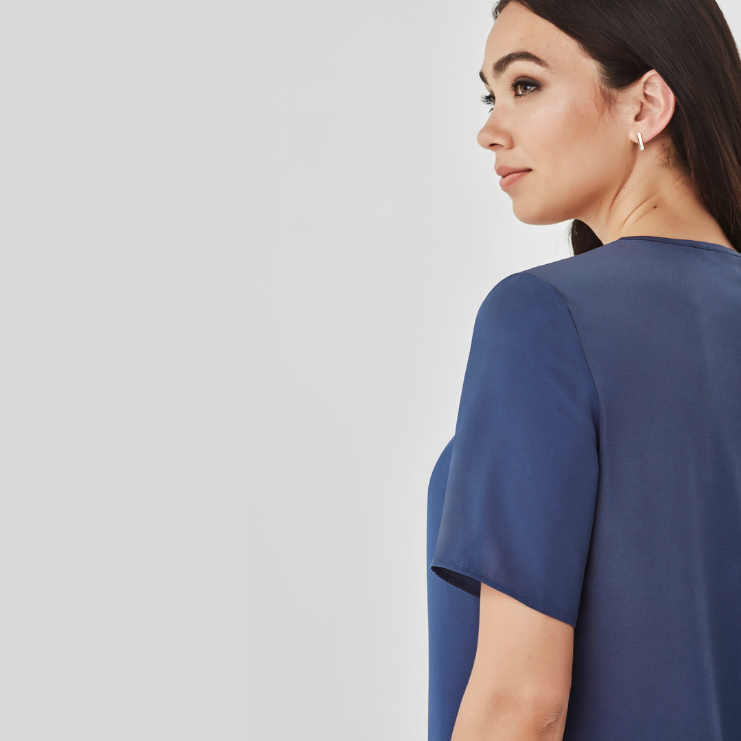 House of Uniforms The Sydney Top | Ladies | Short Sleeve Biz Corporates