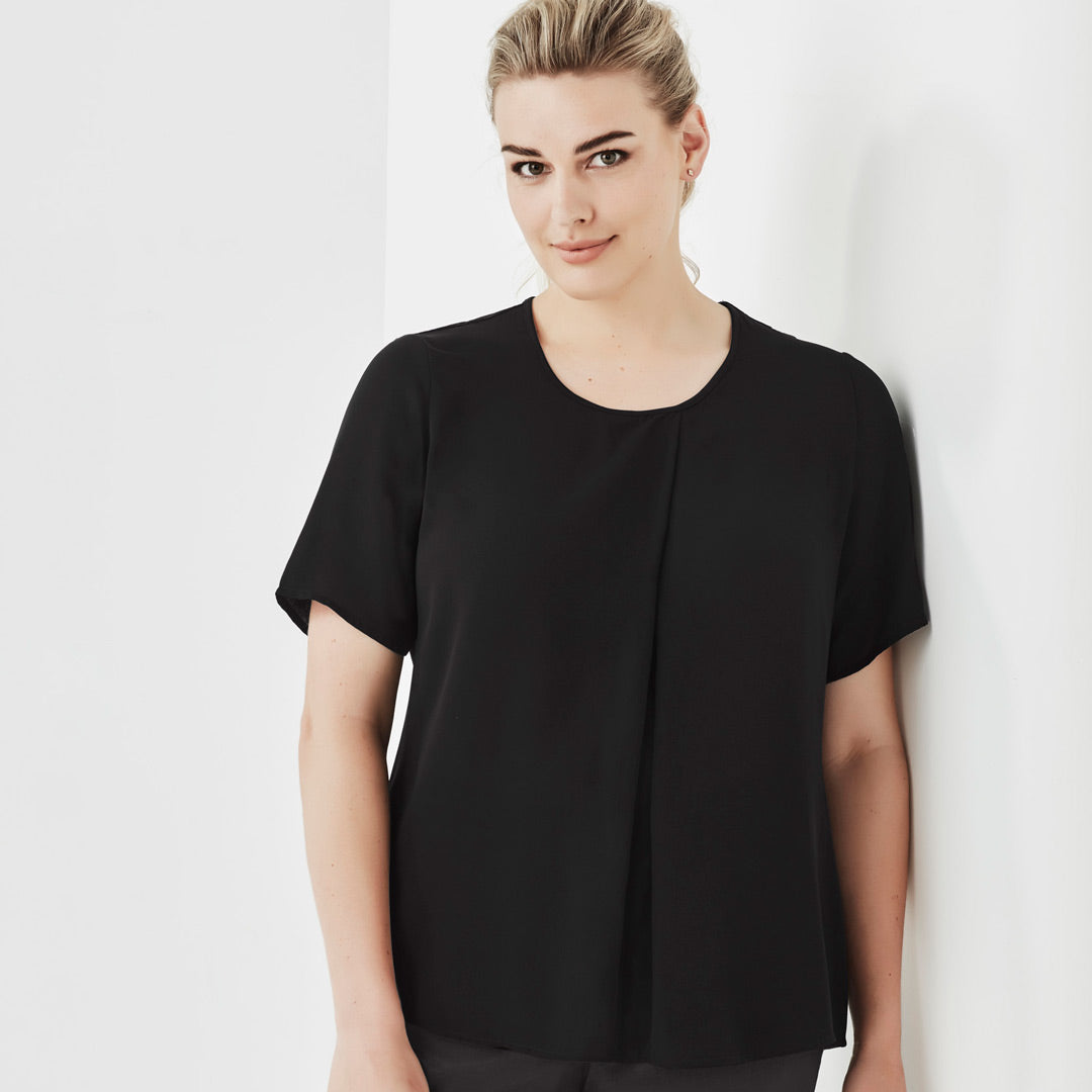 House of Uniforms The Sydney Top | Ladies | Short Sleeve Biz Corporates