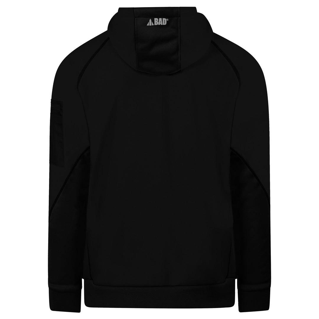 House of Uniforms The Bad Waterproof Rain Defend Hi Vis Fleece Hoodie | Pullover Bad Workwear