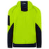 House of Uniforms The Bad Waterproof Rain Defend Hi Vis Fleece Hoodie | Pullover Bad Workwear