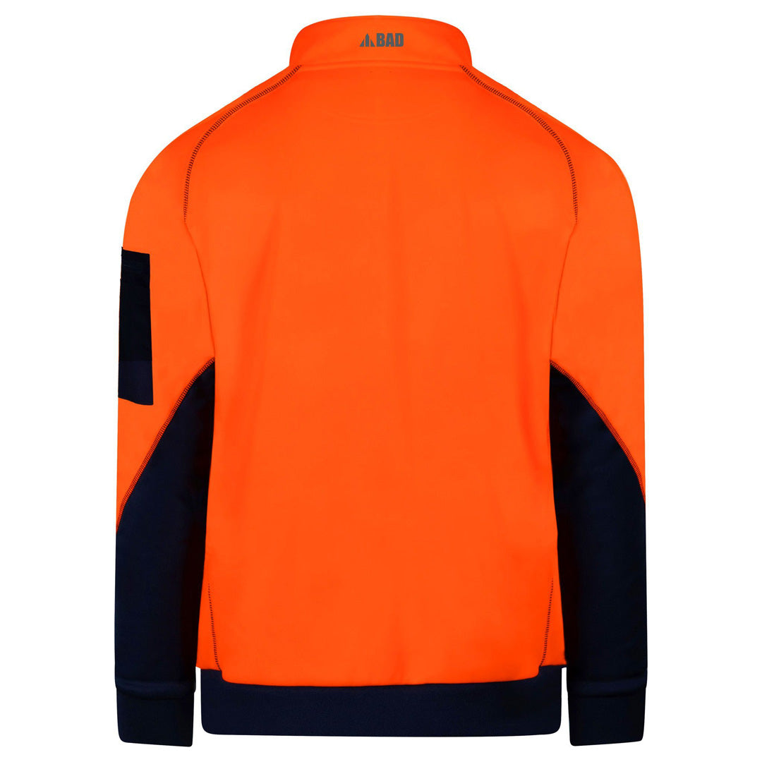 House of Uniforms The Bad Rain Defend Waterproof Jumper | 1/4 Zip Bad Workwear