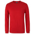 House of Uniforms The Rib Crew Neck Tee | Long Sleeve | Unisex Jbs Wear Red