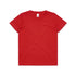 House of Uniforms The Kids Tee | Short Sleeve AS Colour Red