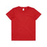 House of Uniforms The Kids Staple Tee | Short Sleeve AS Colour Red