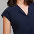 House of Uniforms The Lily Blouse | Ladies | Cap Sleeve Biz Collection