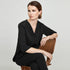 House of Uniforms The Lily Longline Blouse | Ladies | 3/4 Sleeve Biz Collection