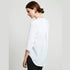 House of Uniforms The Lily Longline Blouse | Ladies | 3/4 Sleeve Biz Collection