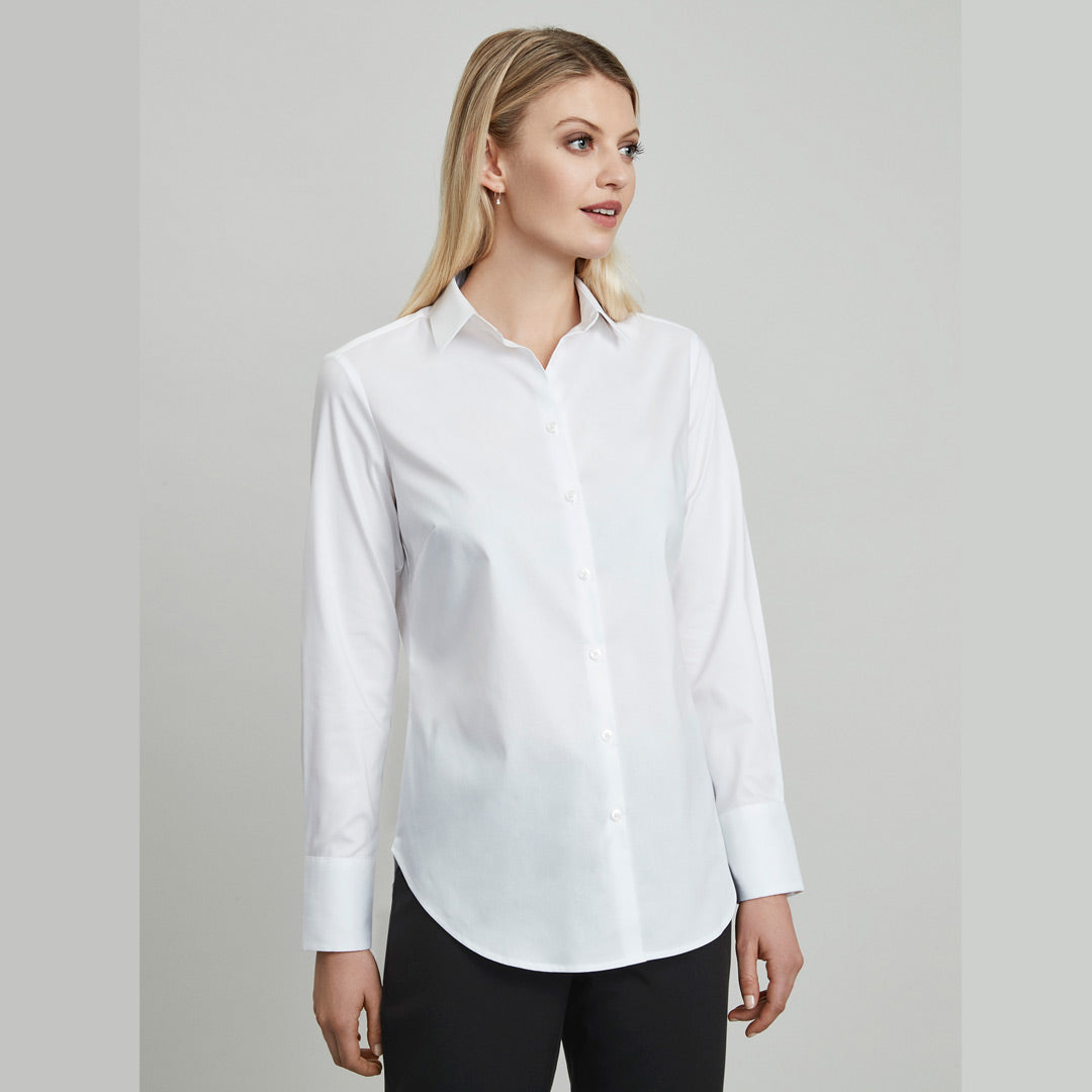 House of Uniforms The Camden Shirt | Ladies | Long Sleeve Biz Collection