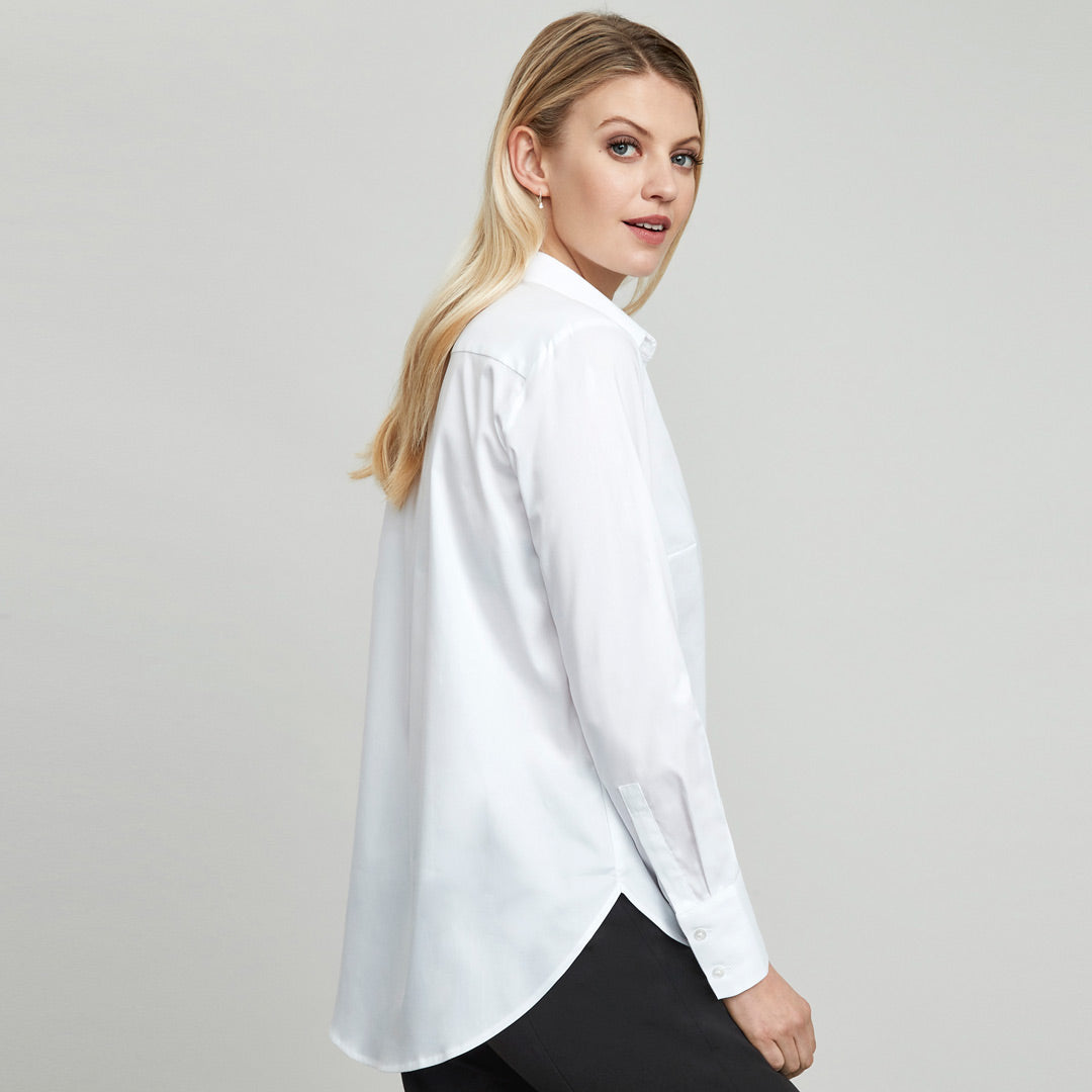 House of Uniforms The Camden Shirt | Ladies | Long Sleeve Biz Collection