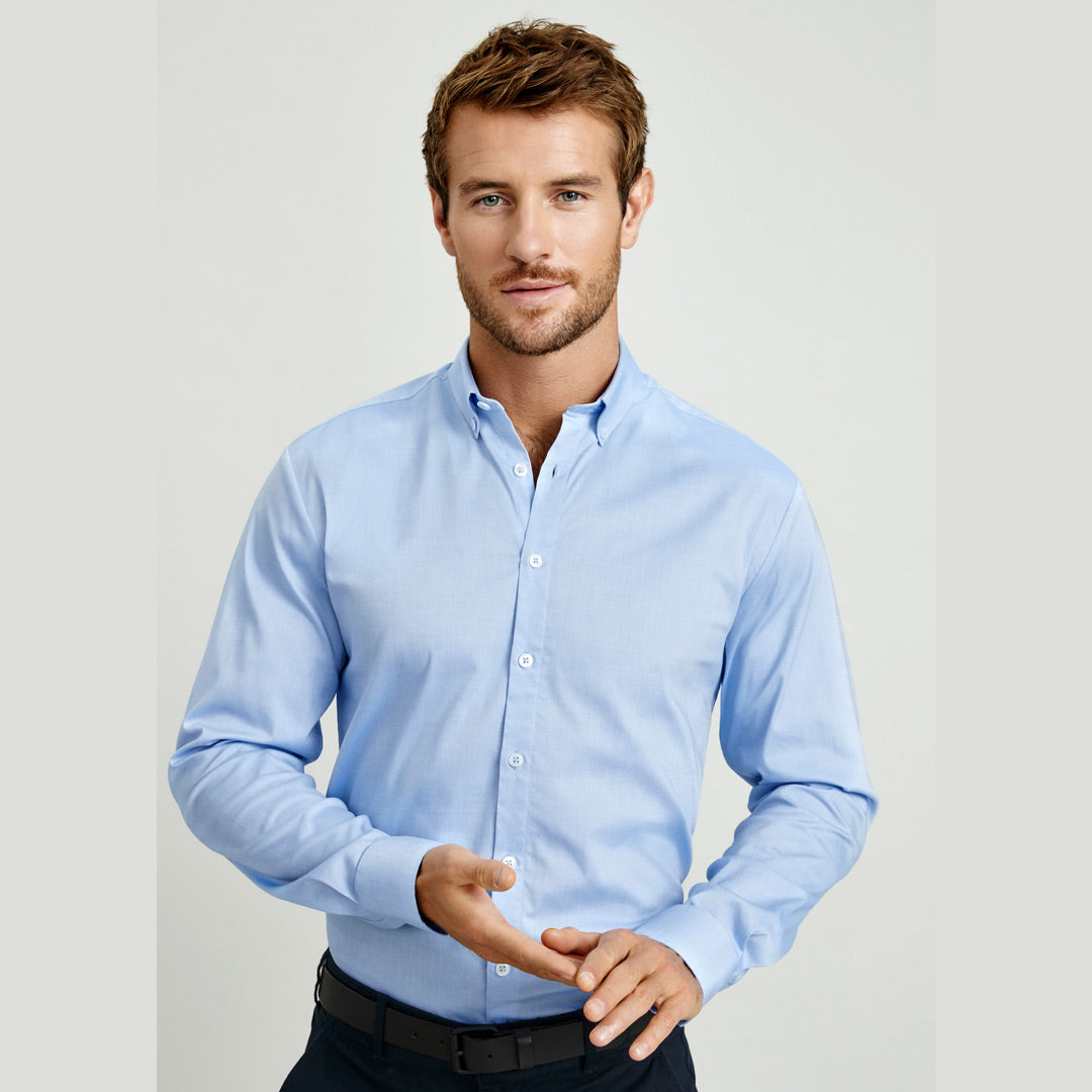 House of Uniforms The Camden Shirt | Mens | Long Sleeve Biz Collection