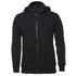 House of Uniforms The Zip Raglan Sleeve Hoodie | Adults Jbs Wear Black
