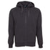 House of Uniforms The Zip Raglan Sleeve Hoodie | Adults Jbs Wear Gunmetal