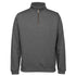 House of Uniforms The Brass Zip Jumper | Adults Jbs Wear Charcoal Marle