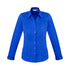 House of Uniforms The Monaco Shirt | Ladies | Long Sleeve Biz Collection Electric Blue