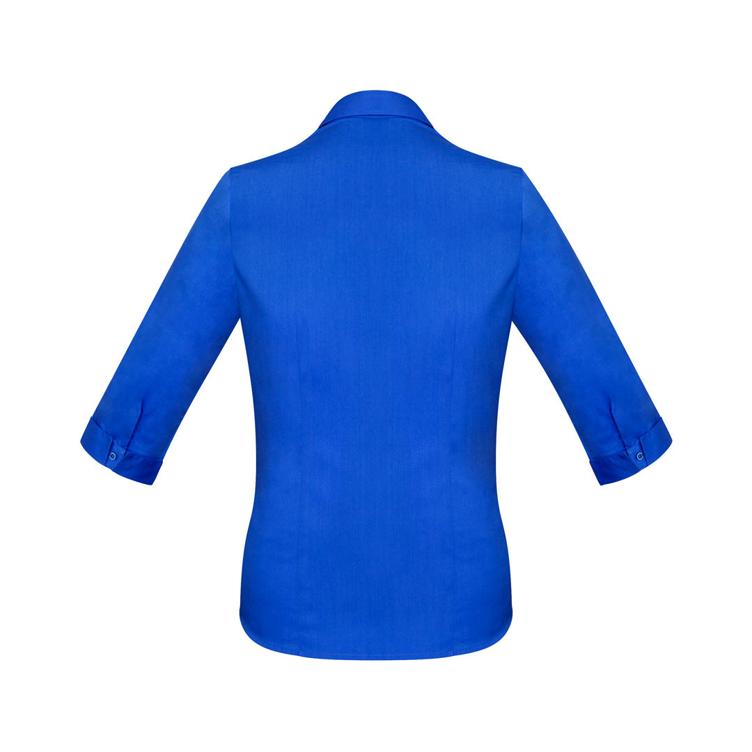 House of Uniforms The Monaco Shirt | Ladies | 3/4 Sleeve Biz Collection