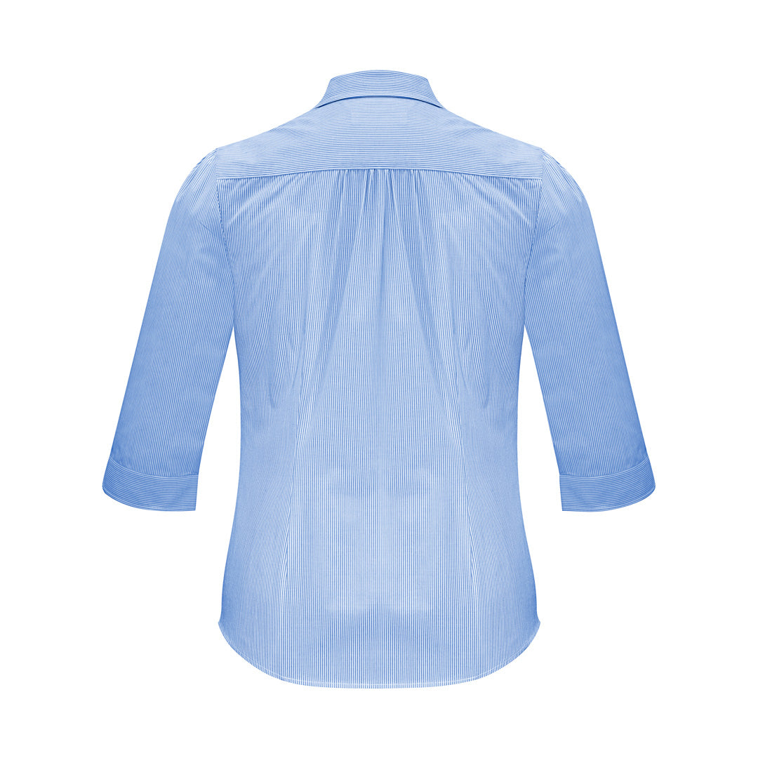 House of Uniforms The Euro Shirt | Ladies | 3/4 Sleeve Biz Collection
