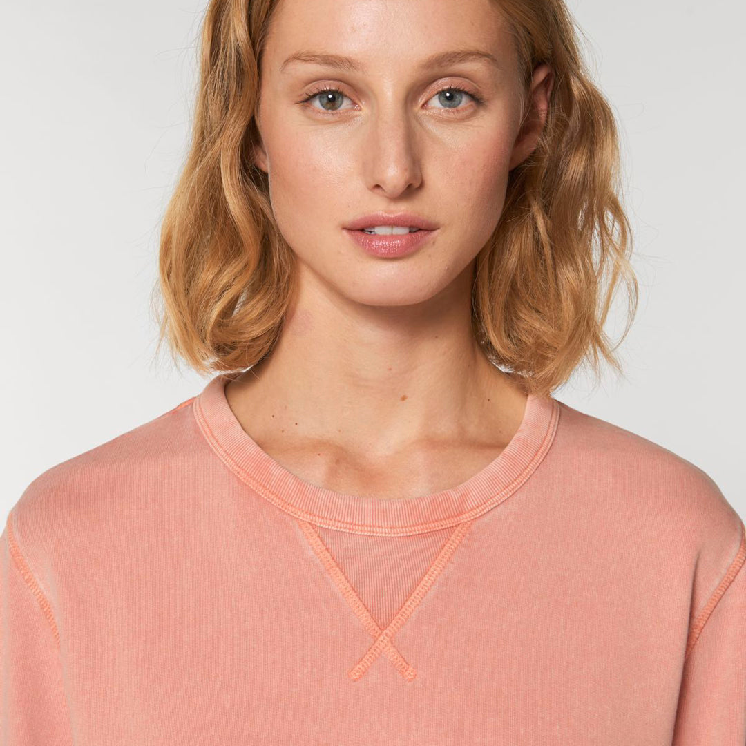 House of Uniforms The Joiner Vintage Crew Neck Jumper | Unisex Stanley Stella