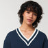 House of Uniforms The Sloaner V Neck Jumper | Unisex Stanley Stella