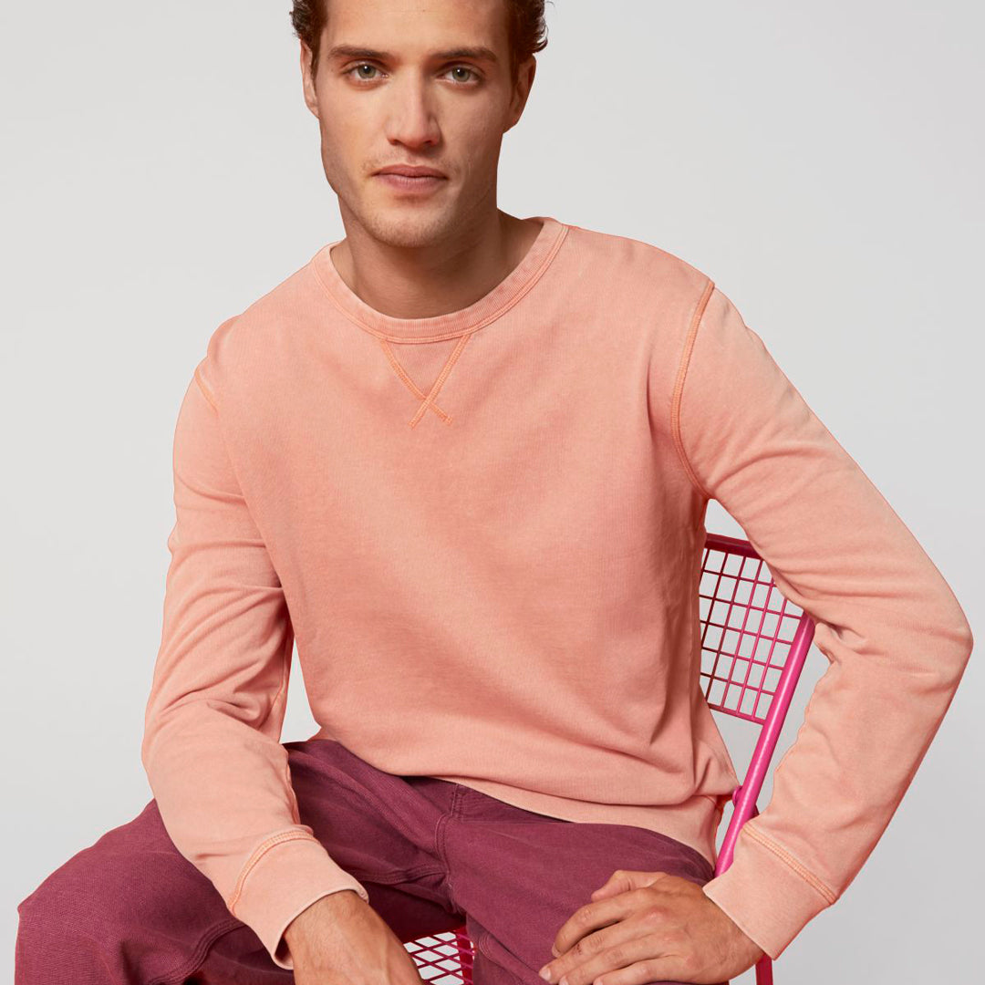 House of Uniforms The Joiner Vintage Crew Neck Jumper | Unisex Stanley Stella