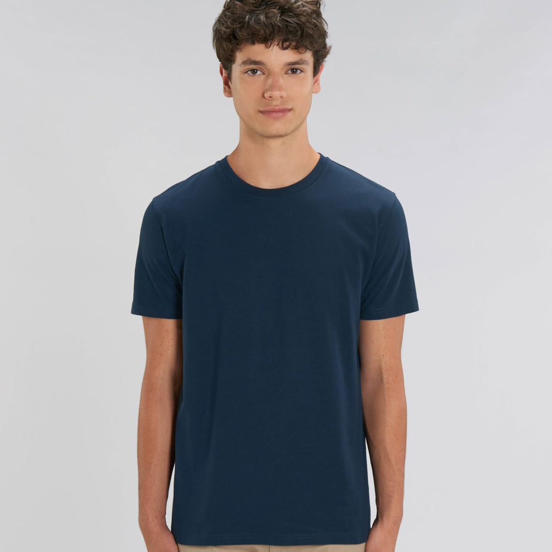 House of Uniforms The Creator Tee | Solid Colours | Unisex Stanley Stella Navy