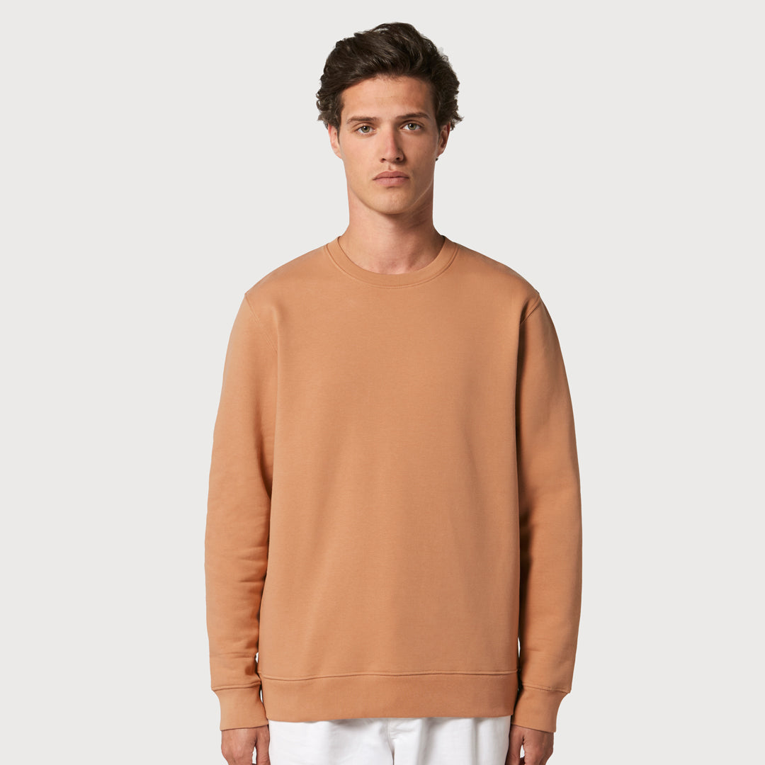 House of Uniforms The Changer Crew Neck Jumper | Unisex Stanley Stella Mushroom
