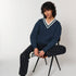 House of Uniforms The Sloaner V Neck Jumper | Unisex Stanley Stella