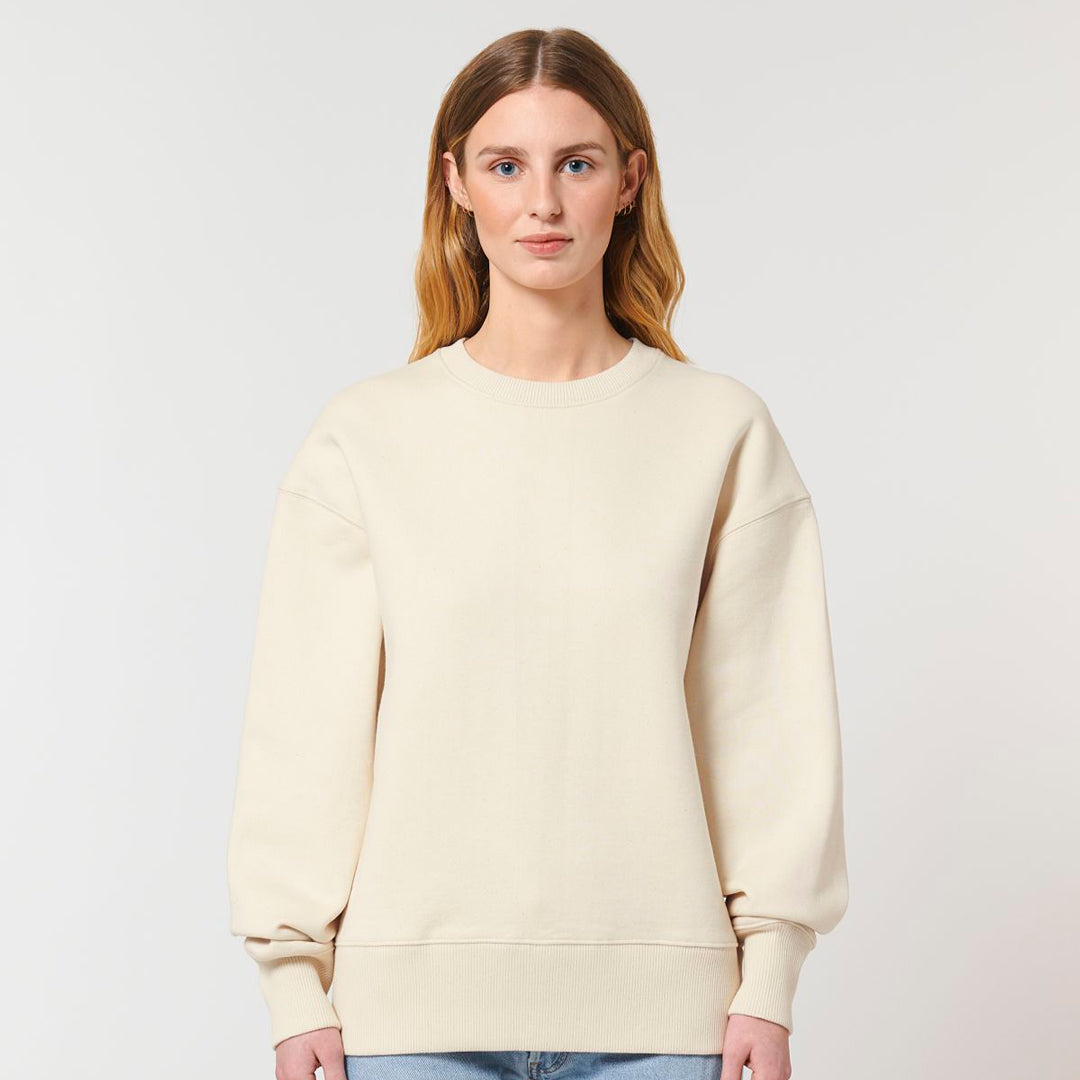 House of Uniforms The Radder Heavy Crew Neck Jumper | Unisex Stanley Stella