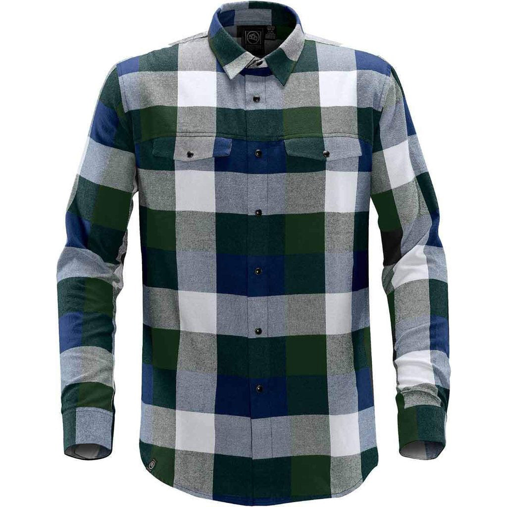 House of Uniforms The Logan Snap Front Shirt | Mens Stormtech Earth