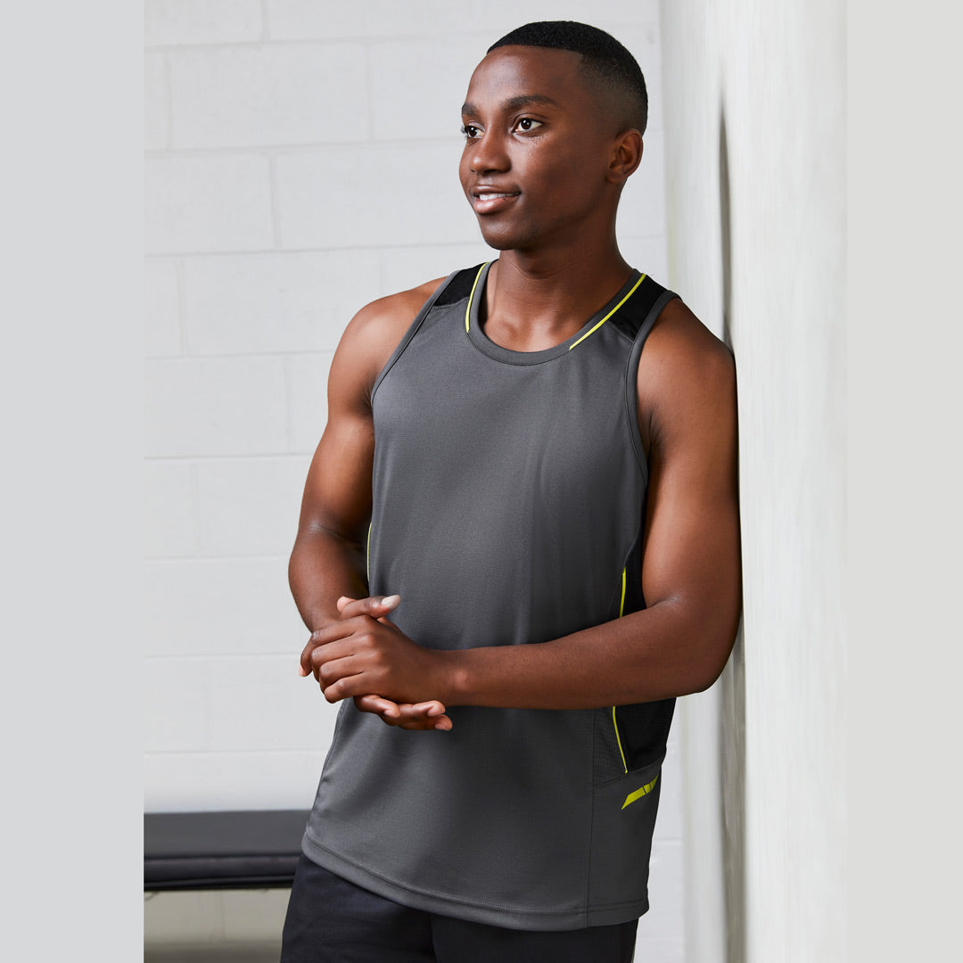House of Uniforms The Renegade Singlet | Mens Biz Collection