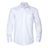 House of Uniforms The Metro Shirt | Mens | Long Sleeve Biz Collection White