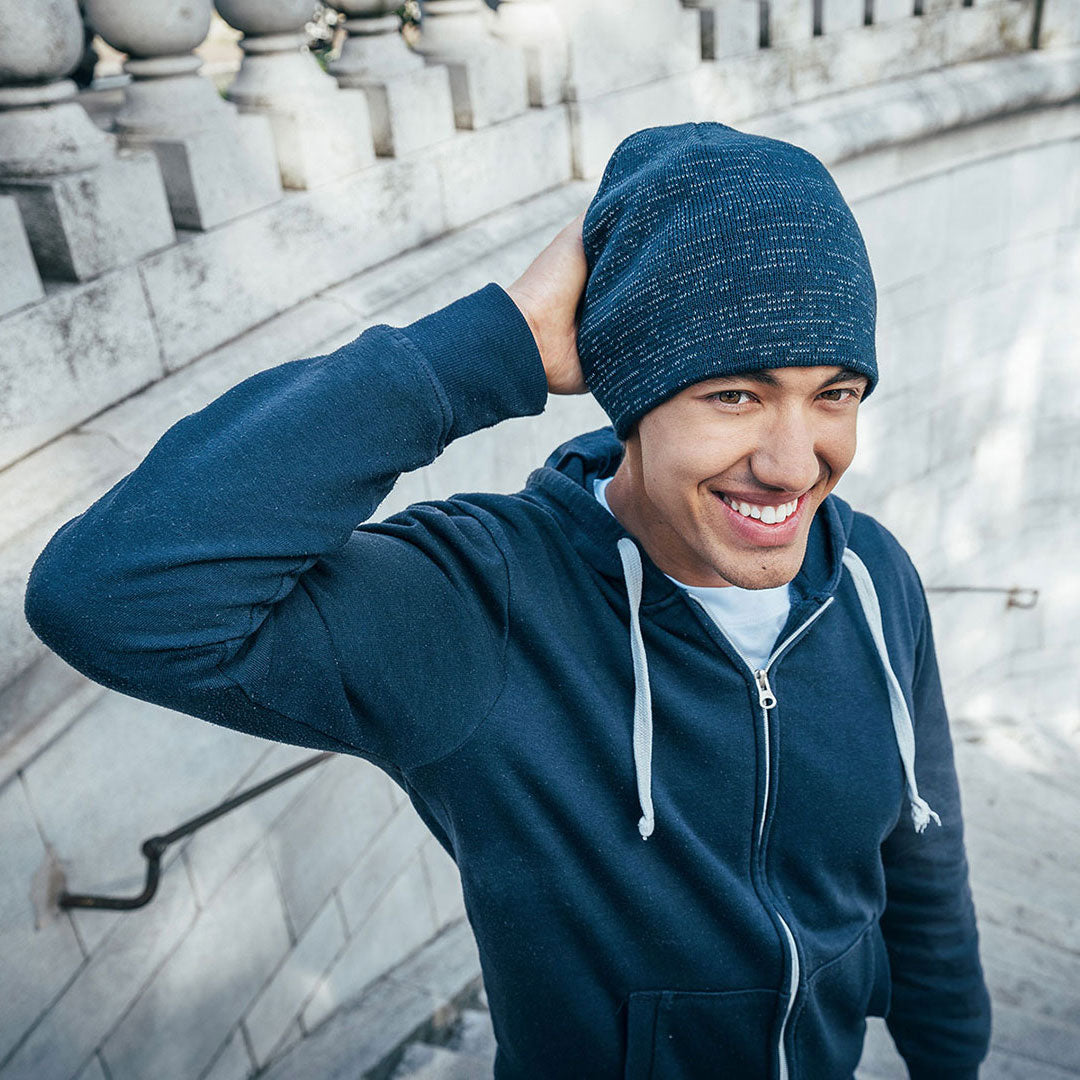 House of Uniforms The Shine Beanie | Adults Atlantis Headwear