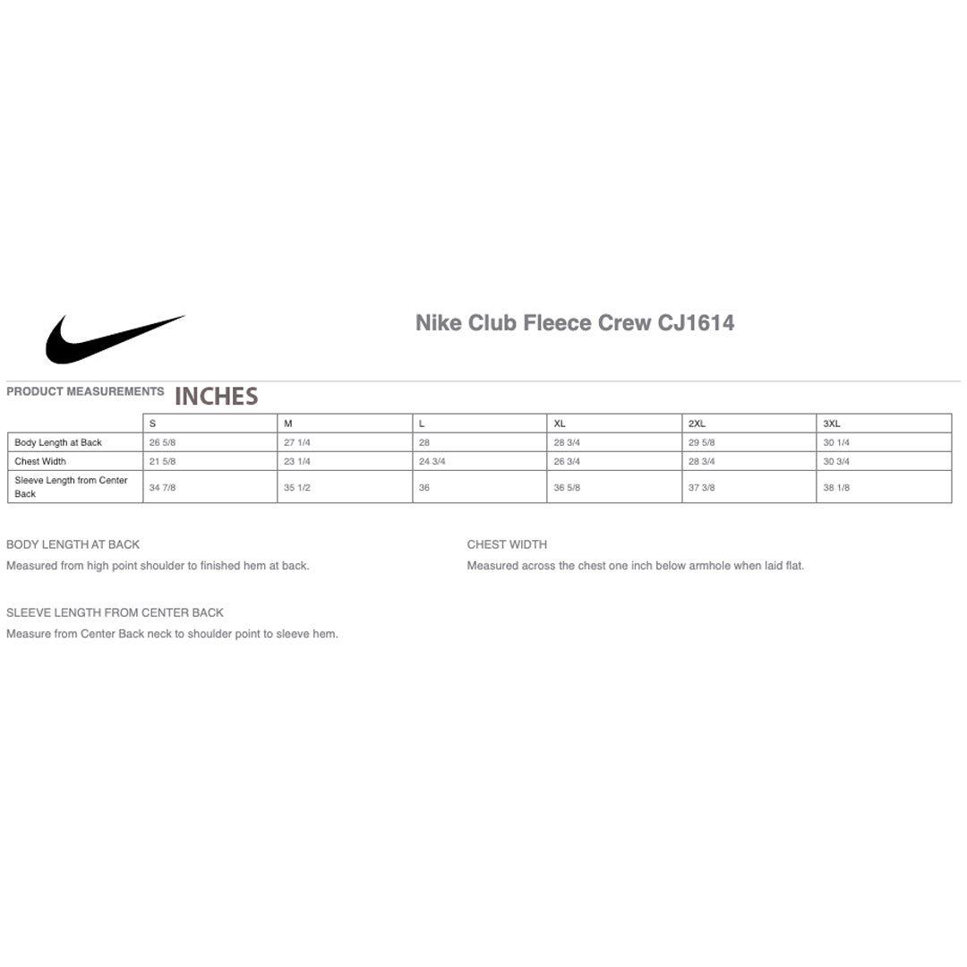 House of Uniforms The Club Fleece Crew Jumper | Mens Nike