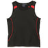 House of Uniforms The Legend Singlet | Ladies Winning Spirit Black/Red