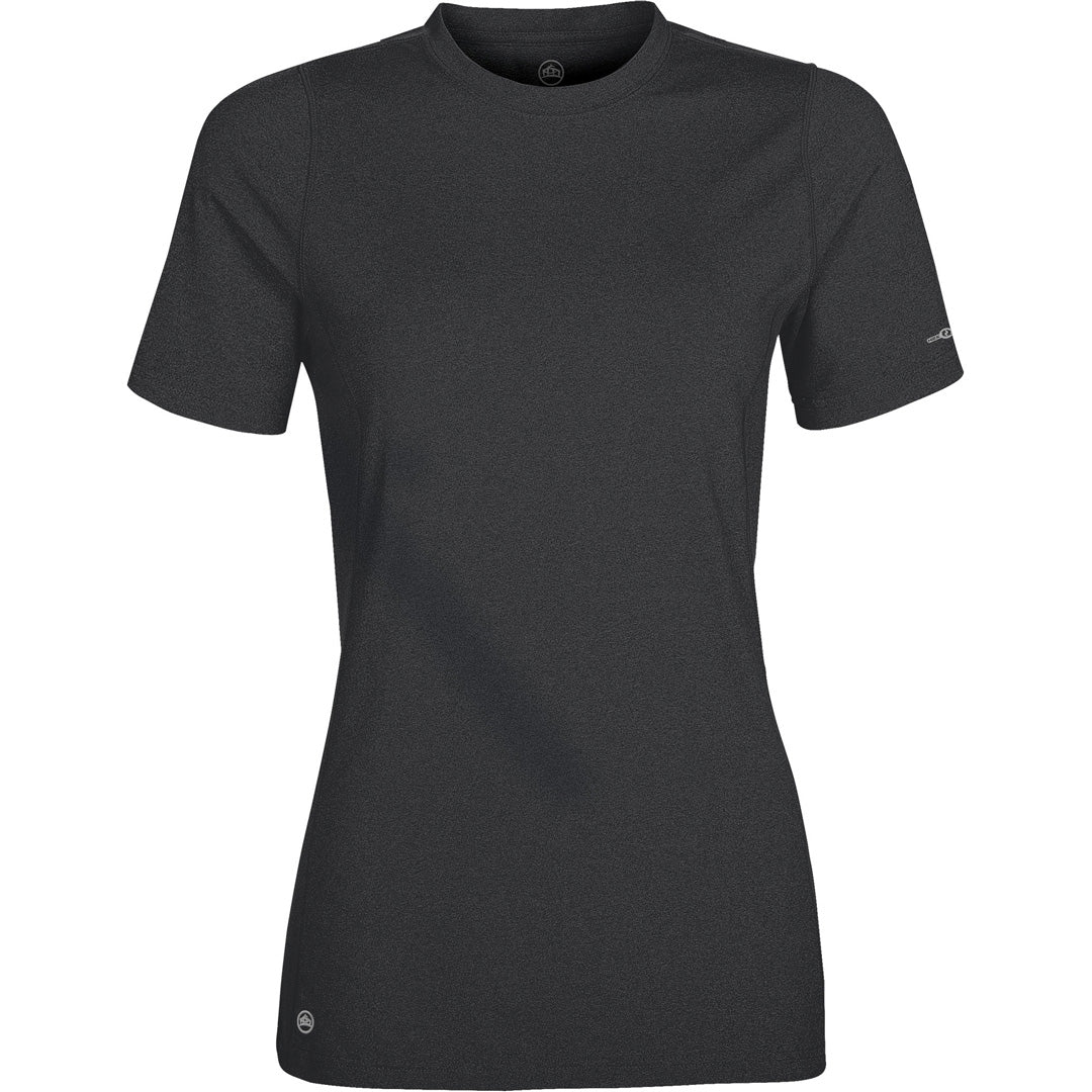 House of Uniforms The Lotus H2X Tee | Ladies Stormtech Carbon Marle