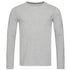 House of Uniforms The Clive Tee | Long Sleeve | Mens Stedman Grey Marle