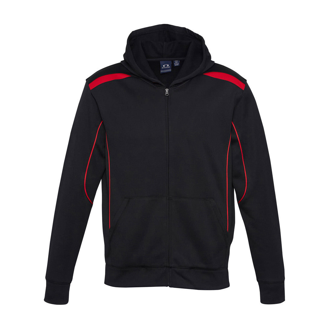 House of Uniforms The United Hoodie | Kids Biz Collection Black/Red