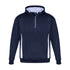 House of Uniforms The Renegade Hoodie | Kids Biz Collection Navy/White/Silver