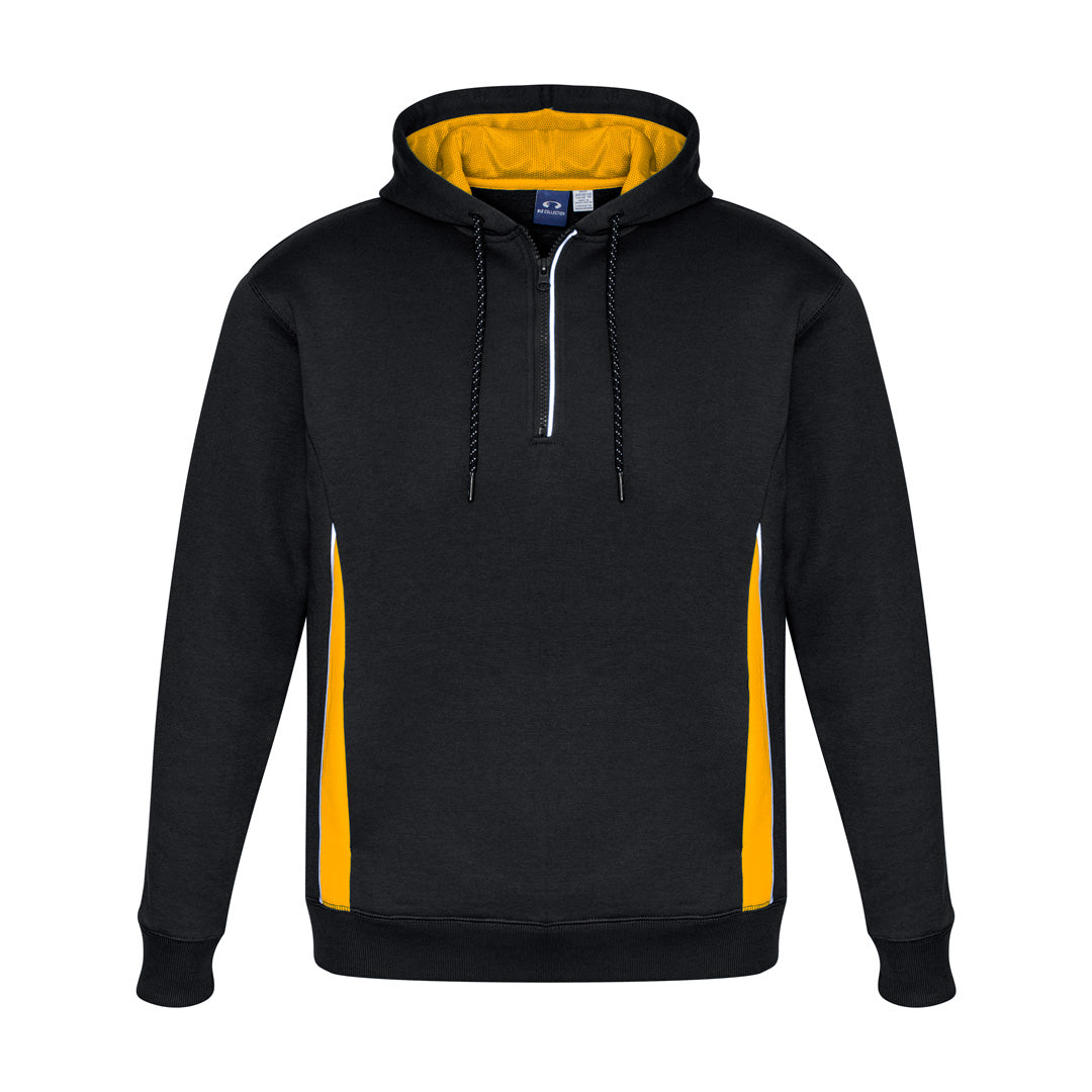 House of Uniforms The Renegade Hoodie | Adults Biz Collection Black/Gold/Silver