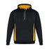 House of Uniforms The Renegade Hoodie | Adults Biz Collection Black/Gold/Silver