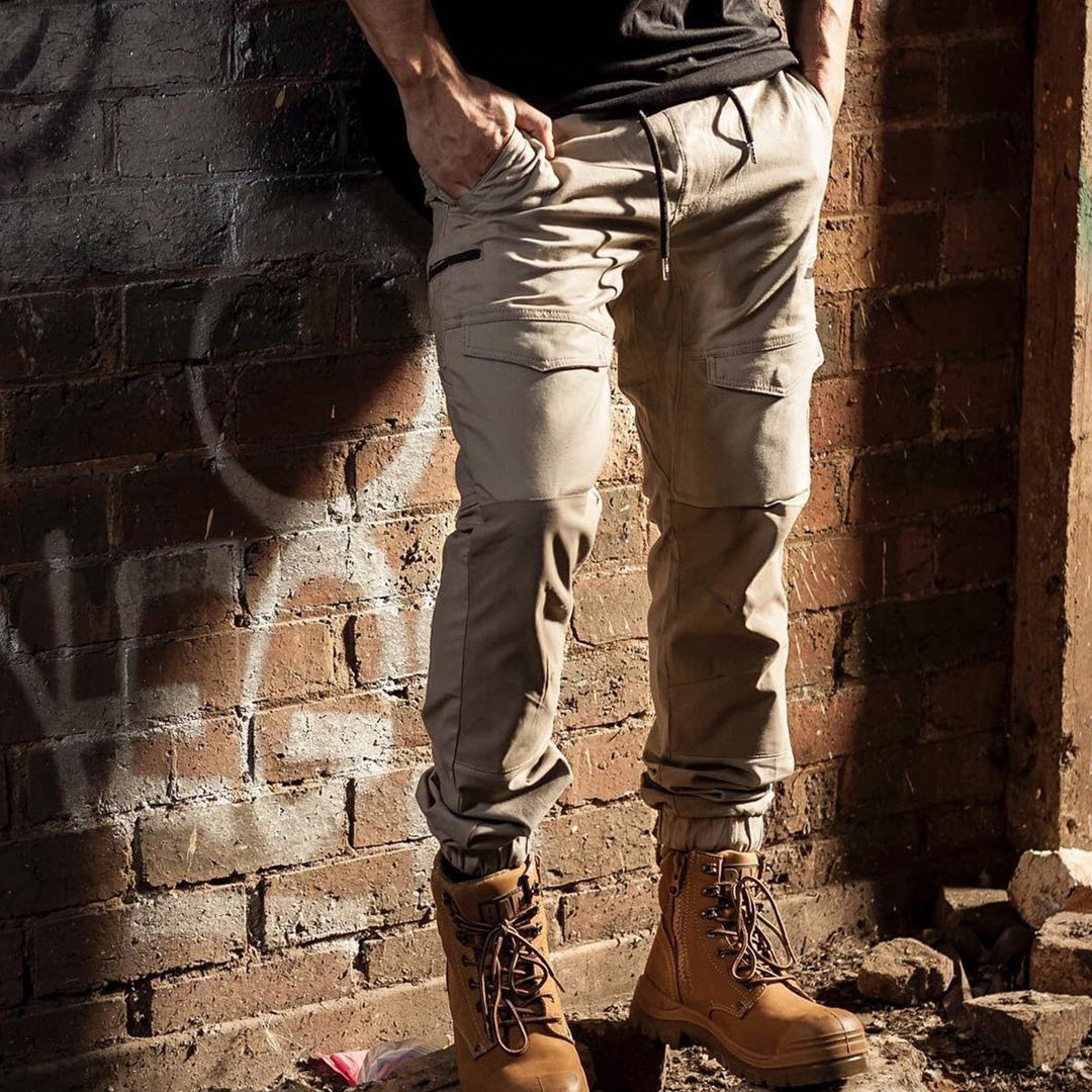 House of Uniforms The Bad Saviour Cuffed Work Pant | Mens Bad Workwear