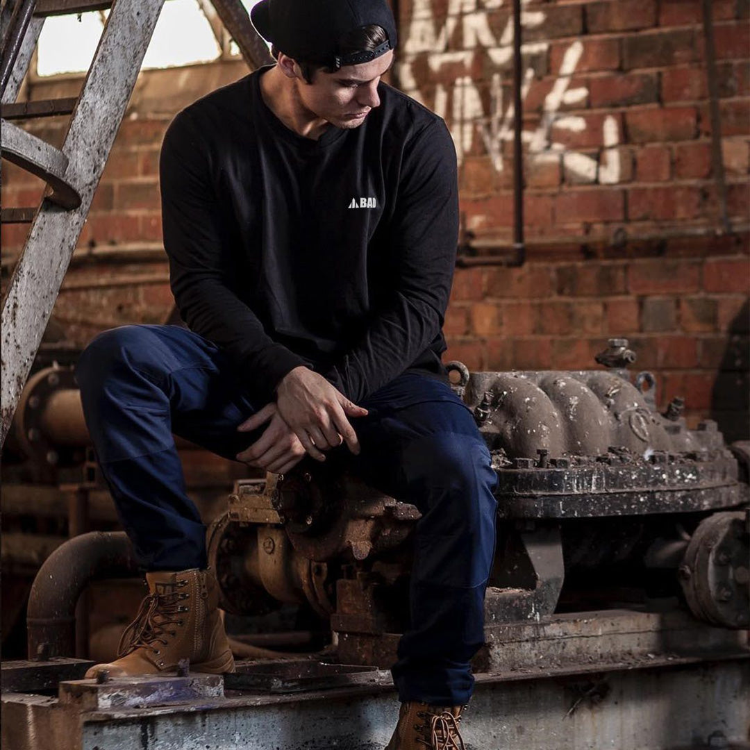 House of Uniforms The Bad Saviour Cuffed Work Pant | Mens Bad Workwear