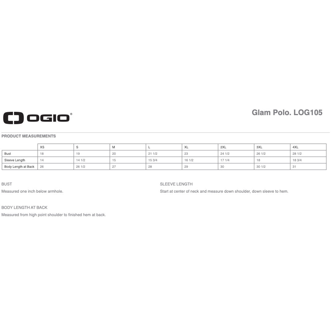 House of Uniforms The Glam Polo | Ladies Ogio