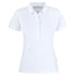 House of Uniforms The Sunset Polo | Ladies | Short Sleeve James Harvest White