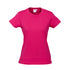 House of Uniforms The Ice Tee | Ladies | Short Sleeve | Bright Colours Biz Collection Fuchsia