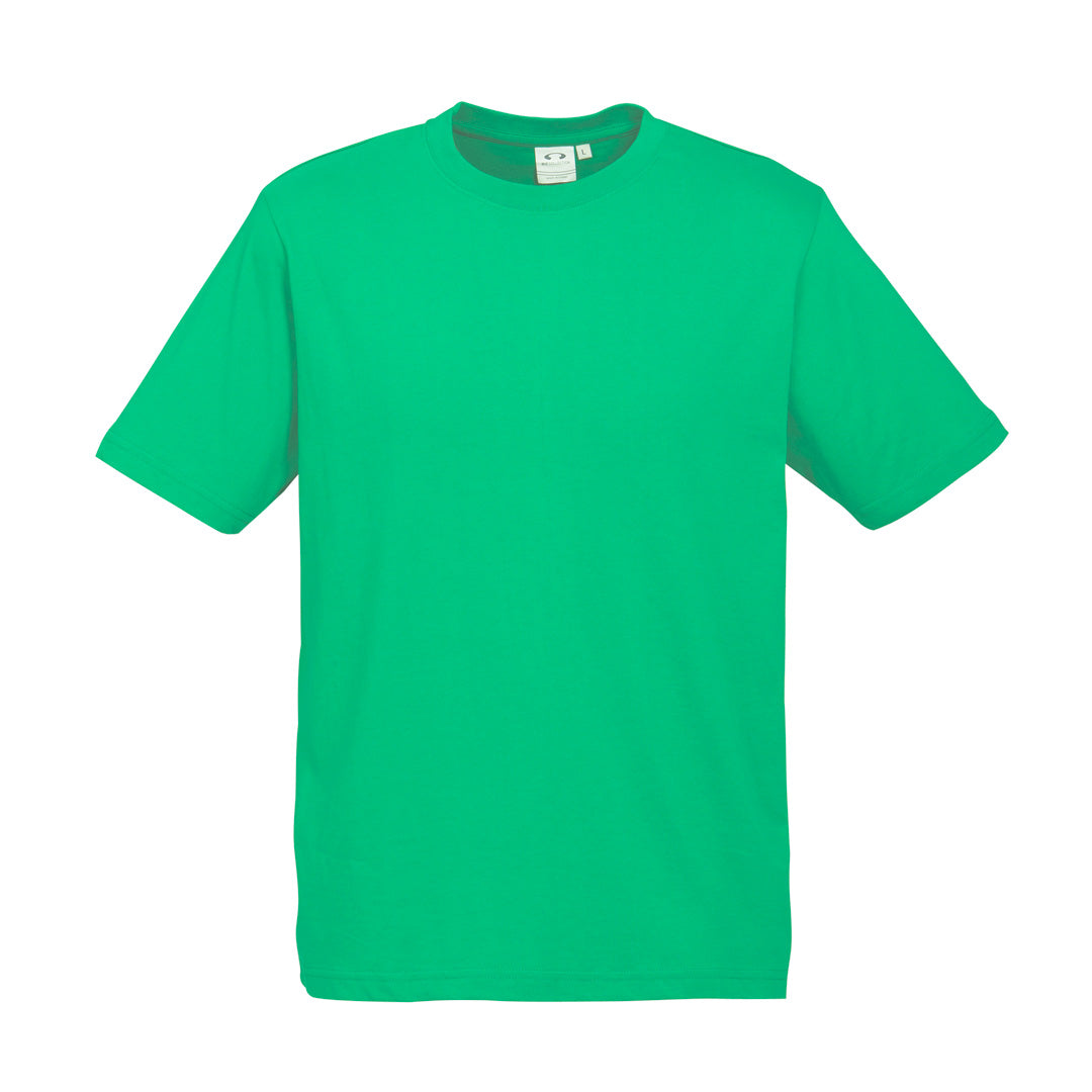 House of Uniforms The Ice Tee | Mens | Short Sleeve | Bright Colours Biz Collection Neon Green