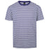 House of Uniforms The Stevie Tee | Mens Identitee Navy/White