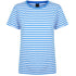 House of Uniforms The Stevie Tee | Ladies Identitee Blue/White